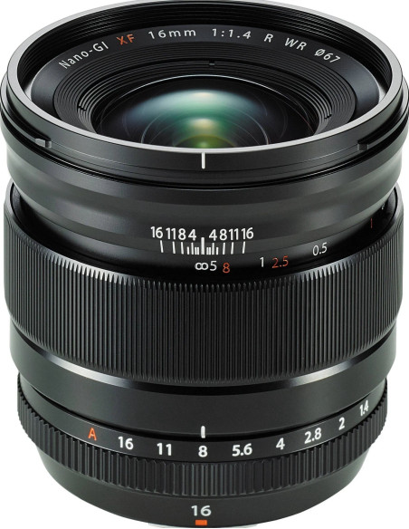XF 16mm f/1.4 R Fujinon WR