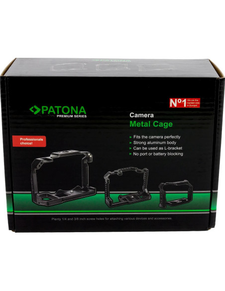 1425 custodia per macchine fotografiche 1/4" Nero