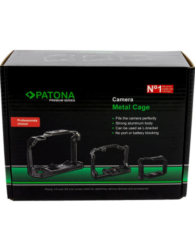 1430 custodia per macchine fotografiche 1/4, 3/8" Nero