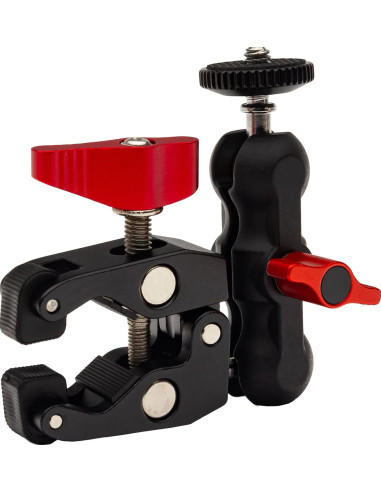 Magic Arm con doppia testa a sfera e super clamp