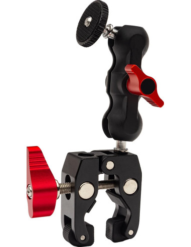 Magic Arm con doppia testa a sfera e super clamp