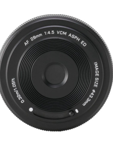 AF 28mm f/4.5 VCM ASPH ED FE Sony e-Mount