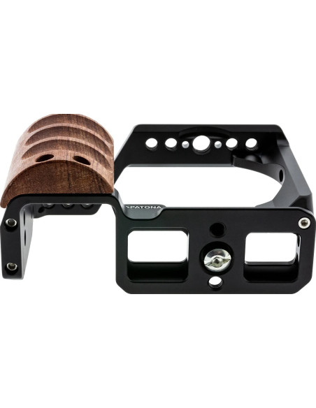 Cage Sony ZVE-10 custodia per macchine fotografiche 1/4, 3/8" Nero, Legno