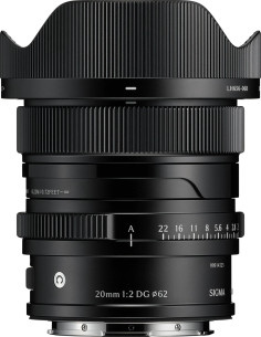 20mm f/2 DG Contemporary L-Mount - Nero i-Series