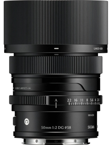 50mm f/2 DG Contemporary L-Mount - Nero i-Series