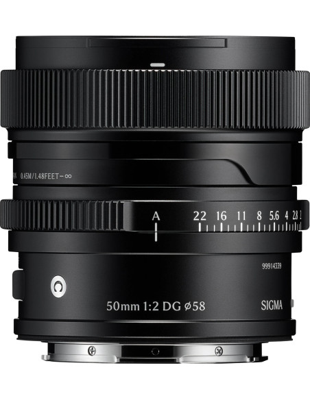 50mm f/2 DG Contemporary L-Mount - Nero i-Series