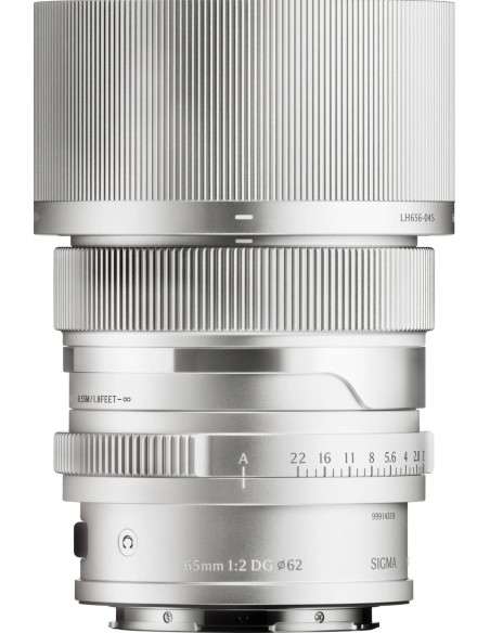 65mm f/2 DG Contemporary L-Mount - Silver i-Series