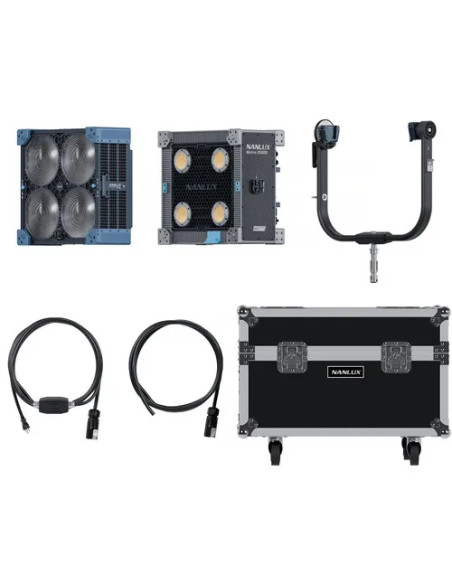 MATRIX 2500B LED BI-COLOR MULTI-SOURCE SPOT LIGHT WITH FLIGHT CASE