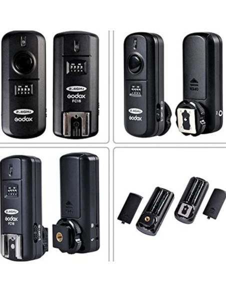 FC-16N Scatto Remoto Wireless 2.4GHz 16 Canali per Nikon