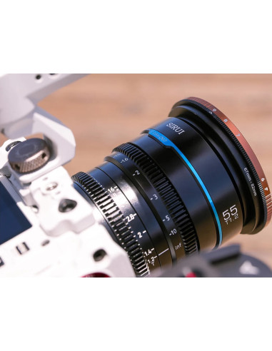 Set Night Walker t/1.2 S35 Cine Canon RF (24mm, 35mm, 55mm) - Nero