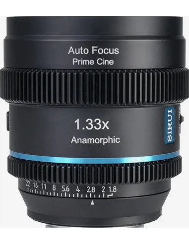 Obiettivo 40mm T1.8 1.33X S35 AF Lente Anamorfica (L Mount Neutral Flare)