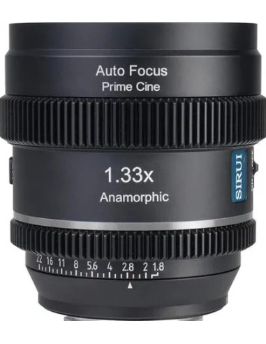 20mm t/1.8 1.33X S35 AF Anamorphic Sony E-Mount Neutral Flare