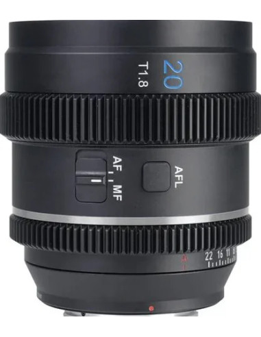 20mm t/1.8 1.33X S35 AF Anamorphic Sony E-Mount Neutral Flare