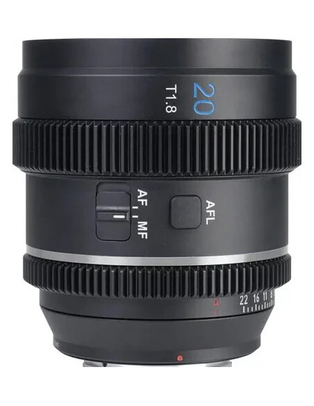 20mm t/1.8 1.33X S35 AF Anamorphic Sony E-Mount Neutral Flare