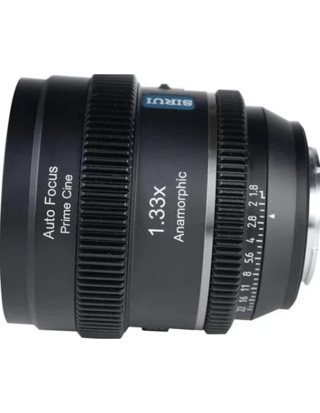 20mm t/1.8 1.33X S35 AF Anamorphic Sony E-Mount Neutral Flare
