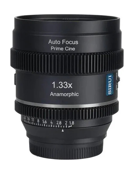 20mm t/1.8 1.33X S35 AF Anamorphic Sony E-Mount Neutral Flare