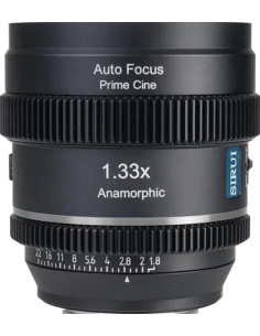 20mm t/1.8 1.33X S35 AF Anamorphic L-Mount Neutral Flare