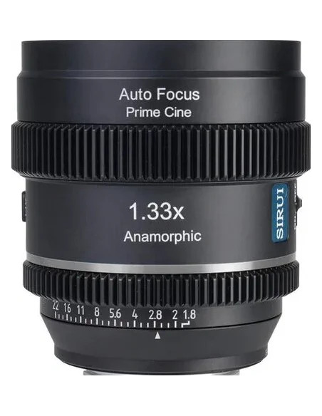 20mm t/1.8 1.33X S35 AF Anamorphic L-Mount Neutral Flare