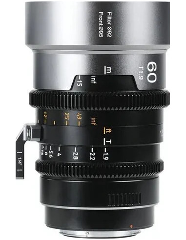 IronStar 60mm t/1.9 1.5X Anamorphic Full Frame Cine Blue Flare EF/PL