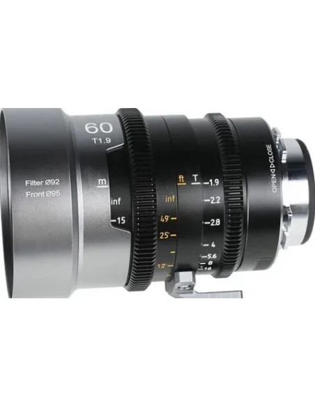IronStar 60mm t/1.9 1.5X Anamorphic Full Frame Cine Blue Flare EF/PL