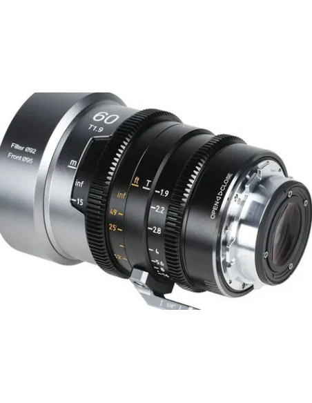 IronStar 60mm t/1.9 1.5X Anamorphic Full Frame Cine Neutral Flare EF/PL