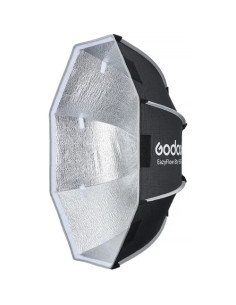 EAZYFLOW BOWENS MOUNT FOLDABLE BEAUTY DISH 65CM (BLACK AND SILVER)