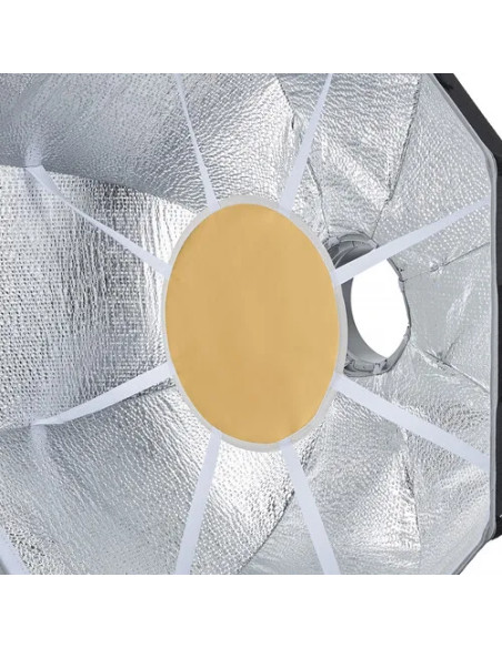 EAZYFLOW BOWENS MOUNT FOLDABLE BEAUTY DISH 65CM (BLACK AND SILVER)