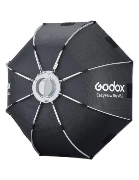 EAZYFLOW BOWENS MOUNT FOLDABLE BEAUTY DISH 85CM (BLACK AND WHITE)