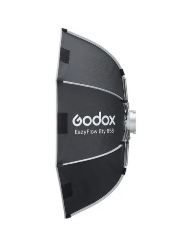 EAZYFLOW BOWENS MOUNT FOLDABLE BEAUTY DISH 85CM (BLACK AND WHITE)