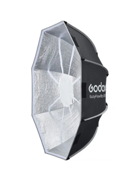 EAZYFLOW BOWENS MOUNT FOLDABLE BEAUTY DISH 85CM (BLACK AND WHITE)
