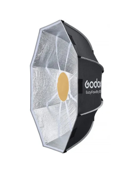 EAZYFLOW BOWENS MOUNT FOLDABLE BEAUTY DISH 85CM (BLACK AND WHITE)