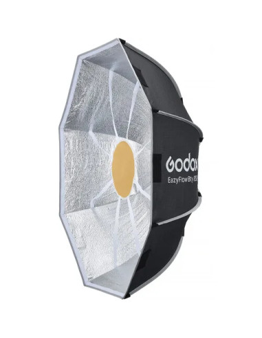 EAZYFLOW BOWENS MOUNT FOLDABLE BEAUTY DISH 85CM (BLACK AND SILVER)