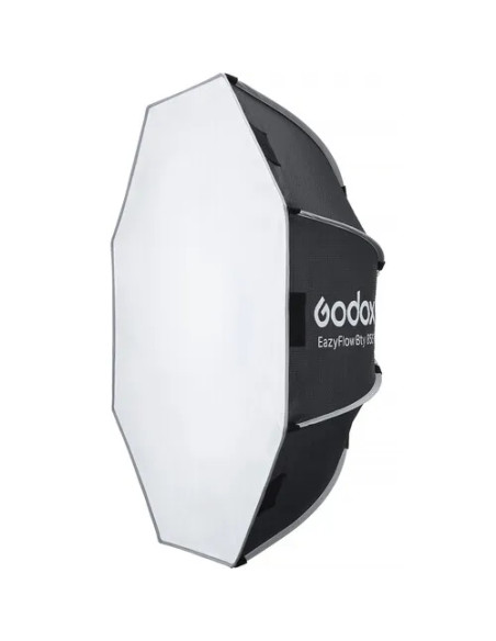 EAZYFLOW BOWENS MOUNT FOLDABLE BEAUTY DISH 85CM (BLACK AND SILVER)
