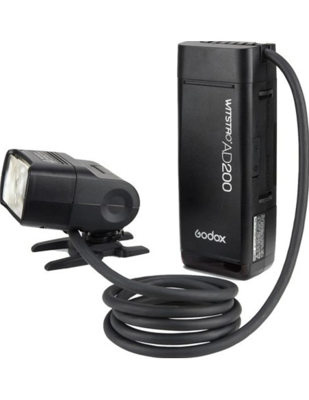 EC200 Testa Flash Estendibile per AD200 con Cavo 1,8mt