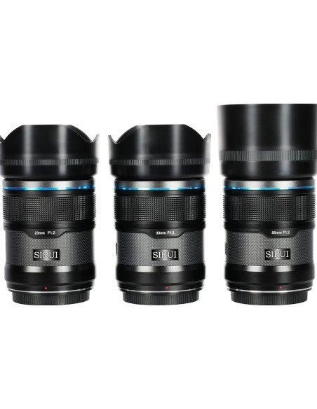 Set Sniper APS-C AF Nikon Z f/1.2 (23mm, 33mm, 55mm) Nero
