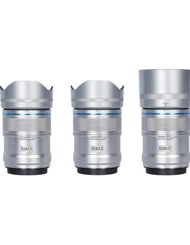 Set Sniper APS-C AF Nikon Z f/1.2 (23mm, 33mm, 55mm) Silver