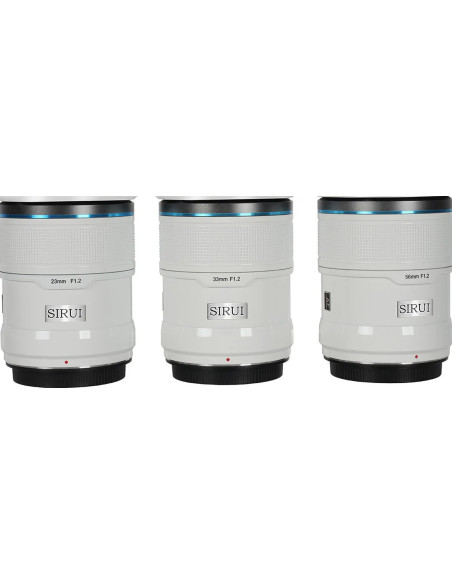 Set Sniper APS-C AF Fuji X f/1.2 (23mm, 33mm, 55mm) White