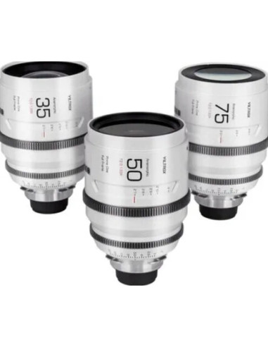 Full Frame Set di Lenti Anamorfiche Epic Series 35+50+75mm Sony E mount T2.0 1.33X, con valigia