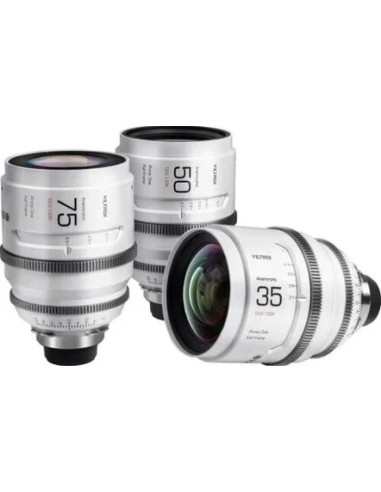 Full Frame Set di Lenti Anamorfiche Epic Series 35+50+75mm Sony E mount T2.0 1.33X, con valigia
