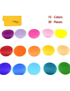 Kit Gelatine Colorate V1 V-11C per Godox V1