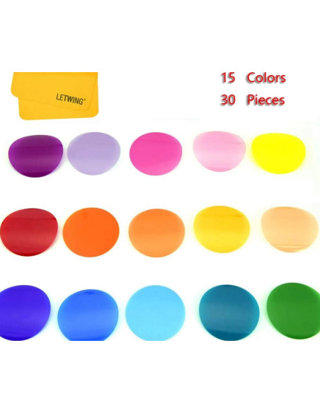 Kit Gelatine Colorate V1 V-11C per Godox V1