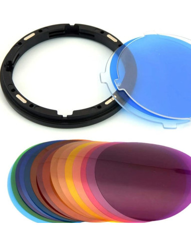 Kit Gelatine Colorate V1 V-11C per Godox V1