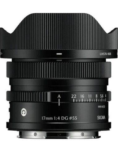 17mm f/4 DG DN Contemporary Sony E-Mount - Nero i-Series