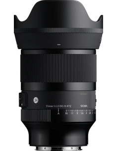 35mm F1.2 DG II Art, Sony-E MILC Obiettivi standard Nero