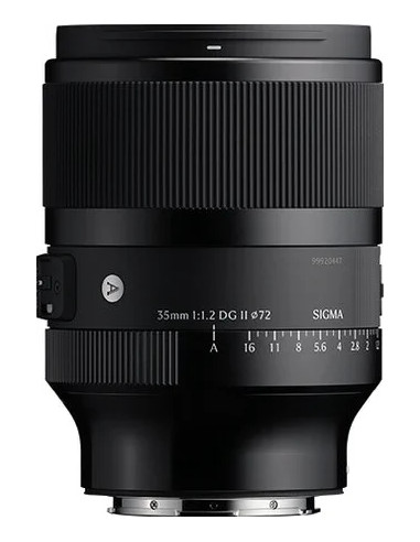 35mm F1.2 DG II Art, Sony-E MILC Obiettivi standard Nero