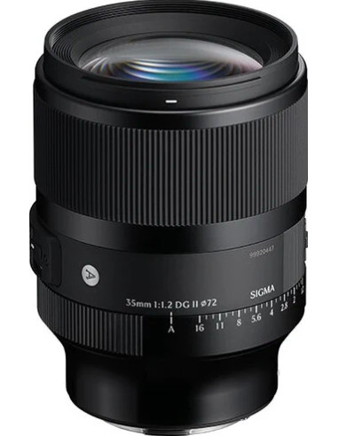 35mm F1.2 DG II Art, Sony-E MILC Obiettivi standard Nero