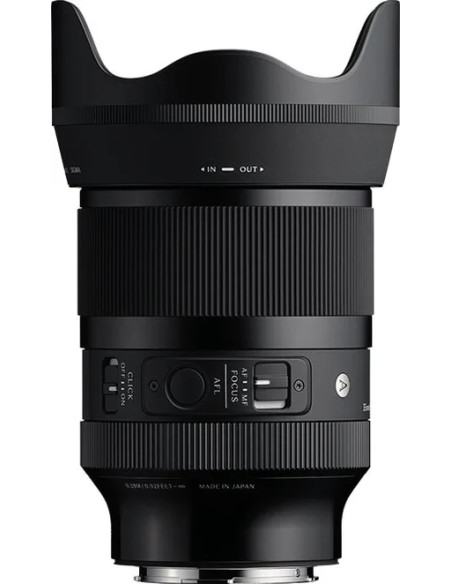 35mm F1.2 DG II Art, Sony-E MILC Obiettivi standard Nero