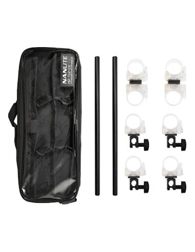 Kit 2 Barre con clamp per Pavotube – 395mm