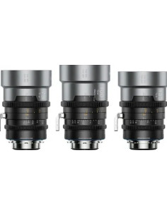 Set IronStar t/1.9 1.5X Anamorphic Full Frame Cine (75mm,100mm,135mm) Blue Flare EF/PL