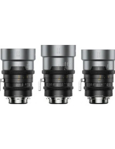 Set IronStar t/1.9 1.5X Anamorphic Full Frame Cine (75mm,100mm,135mm) Neutral Flare EF/PL